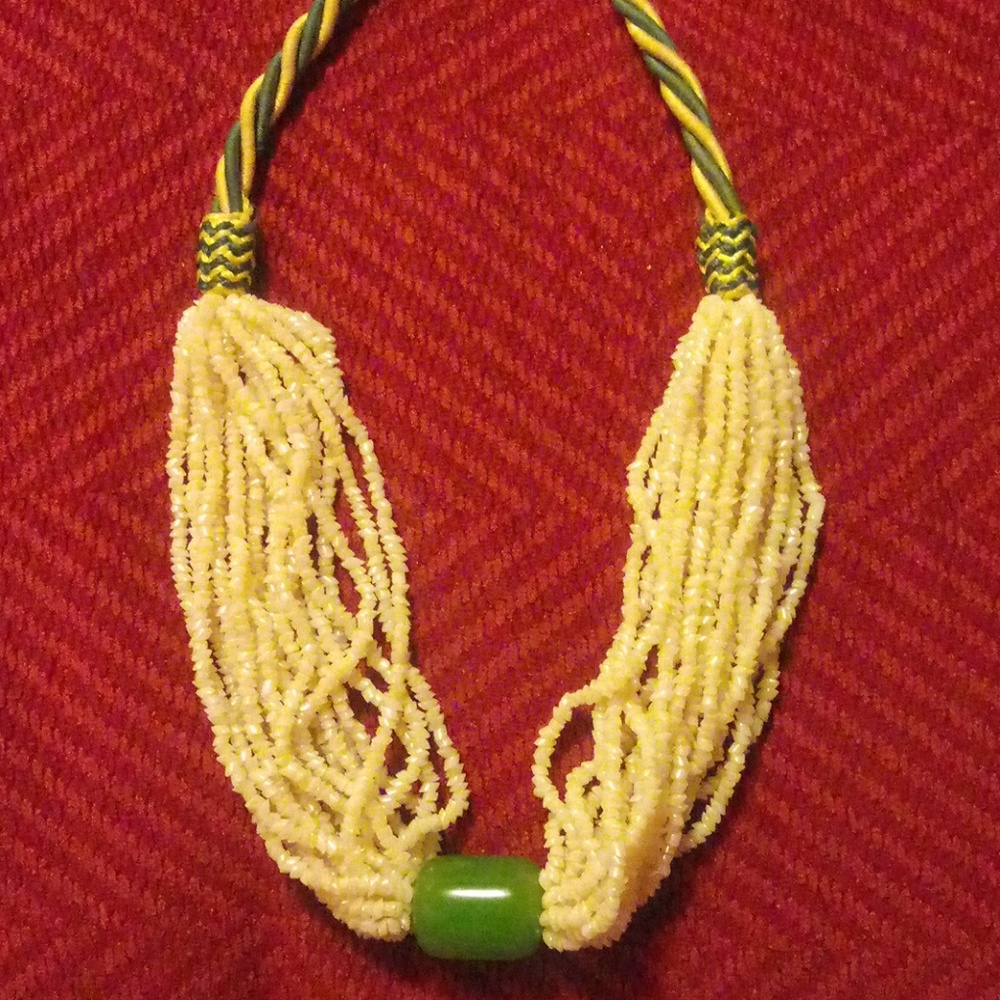 Vintage African Torsade Necklace